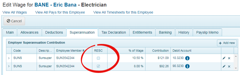 Reportable Employer Super Contributions – Axiapac Help Center